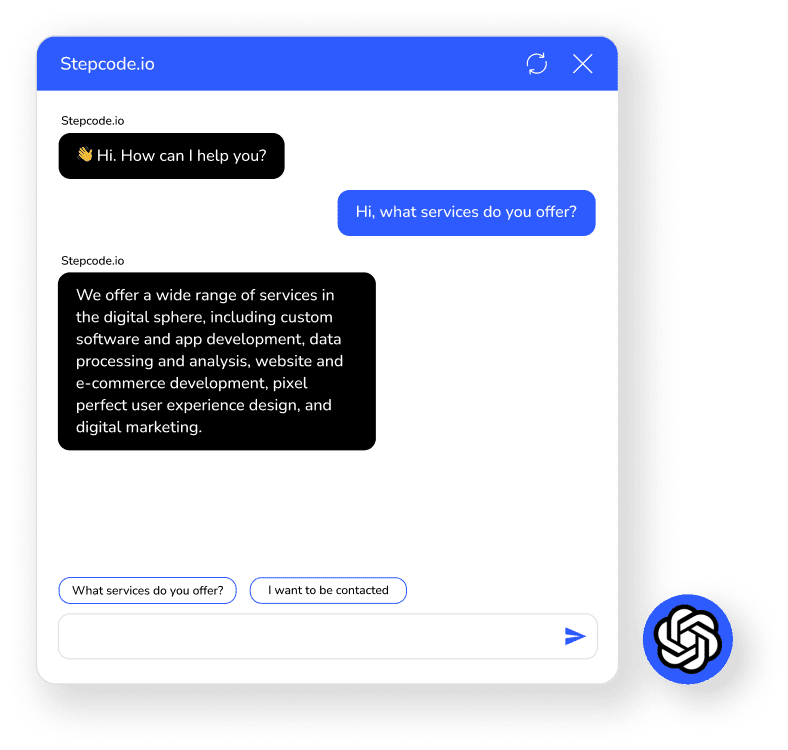 Esempio conversazione chatbot