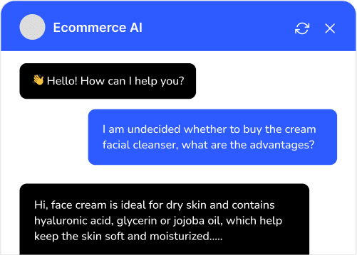 Esempio conversazione chat