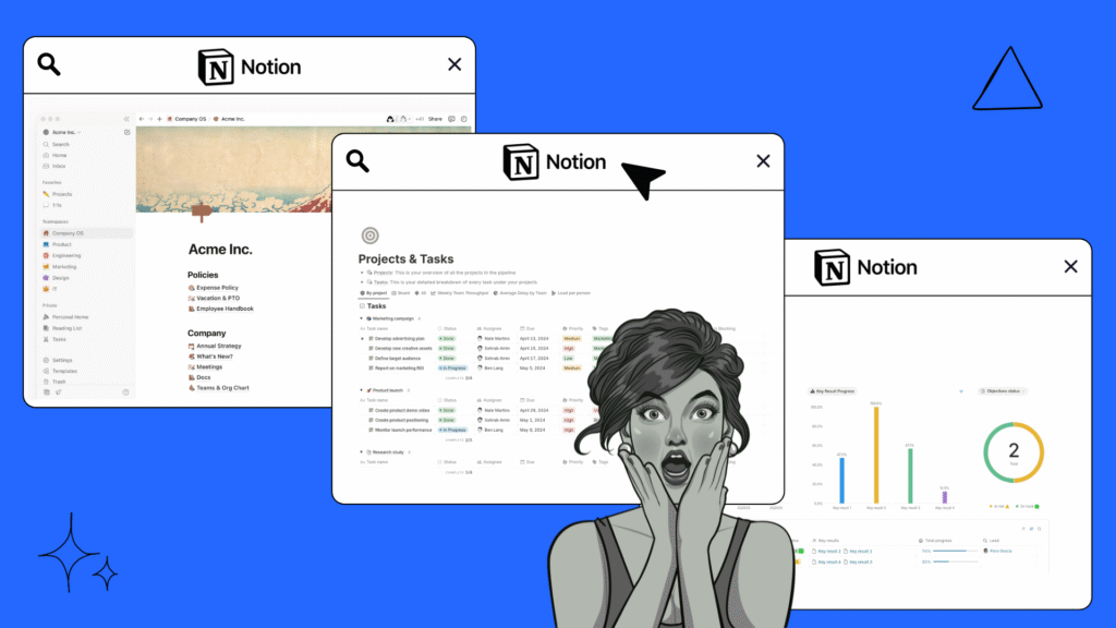 Esempi di progetti Notion